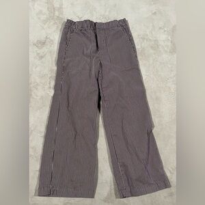 GAP Women’s Brown and White Striped Pants